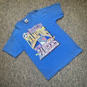 Vintage 1994 Single Stitch NHL New York Rangers 1994 Stanley Cup Champions Tee